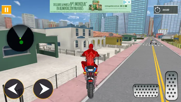 Superhero Bike Taxi Simulator android App screenshot 2