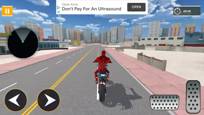 Superhero Bike Taxi Simulator android App screenshot 4