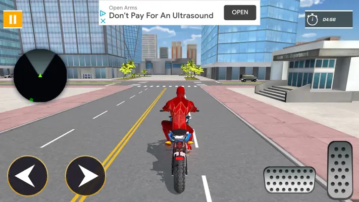 Superhero Bike Taxi Simulator android App screenshot 5