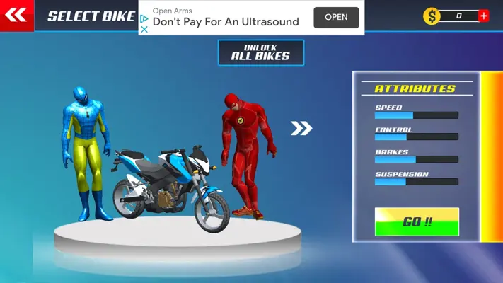 Superhero Bike Taxi Simulator android App screenshot 8